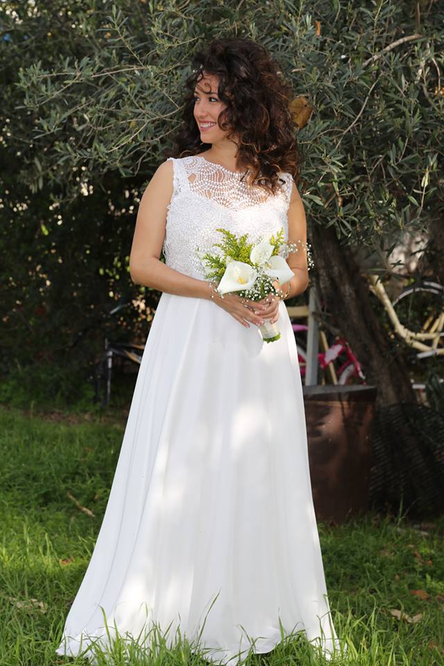 inbar's wedding dress